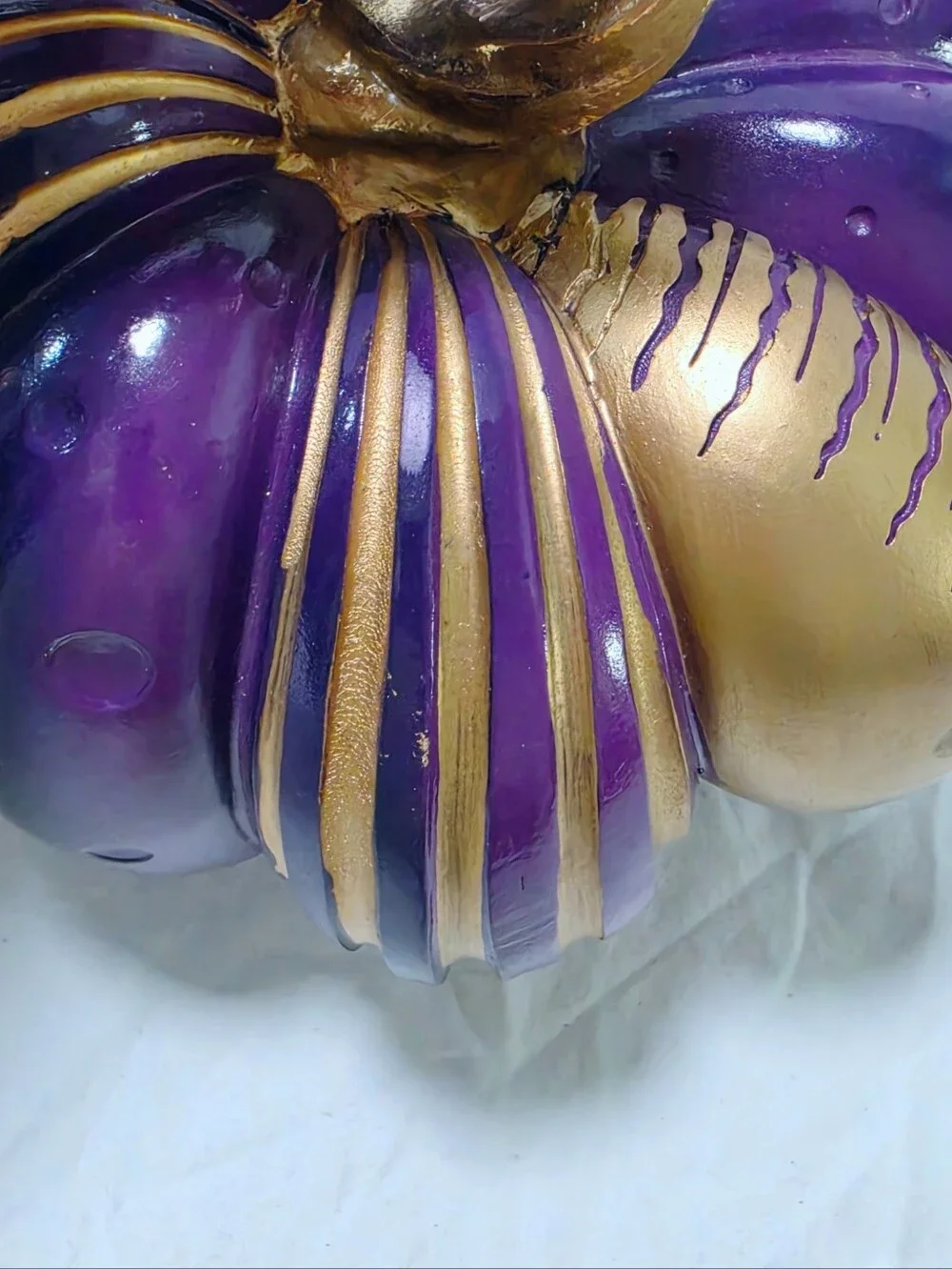 Celestial Moon Ceramic Halloween Pumpkin